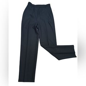 Bend Over Levi Strauss Black Trousers Sz 10 NWT Vintage USA Straight Leg Pants